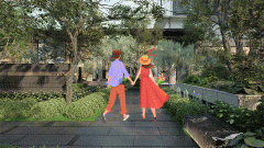 构成了模弘大、业态丰硕、功能完美的配套集群